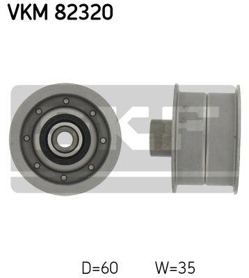 Fotografia produktu SKF VKM82320 rolka napinacza rozrządu Nissan Blub. 2.0D 85-92