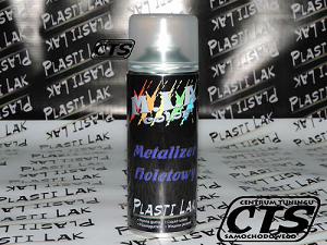 Fotografia produktu CTS 00519/CT plasti lak spray metalizer fioletowy - ściągalna folia w sprayu 400ml