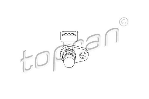 Fotografia produktu TOPRAN 206 208 czujnik obrotów wału korbowego Opel Agila, Corsa B+C, Astra G+H Sil. 1,0-1,4