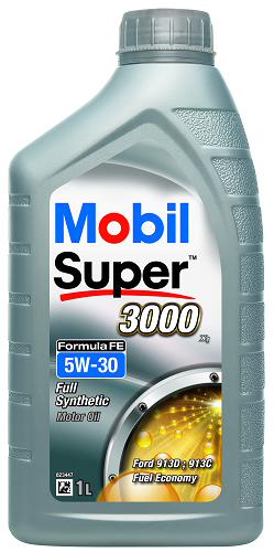 Fotografia produktu MOBIL 5W30/MOB/FE/1L olej silnikowy 5W30 Mobil Super 3000 Formula FE 1L