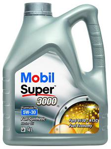 Fotografia produktu MOBIL 5W30/MOB/FE/4L olej silnikowy 5W30 Mobil Super 3000 Formula FE             4L
