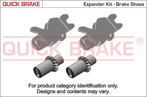 Fotografia produktu QUICK BRAKE 12053005 zestaw naprawczy rozpieraka Audi Q7 3.0TDI 09