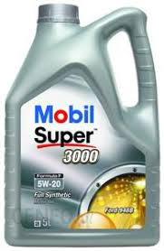 Fotografia produktu MOBIL 5W20/MOB/5L olej silnikowy 5W20 CF D Super 3000 Formuła F               5L
