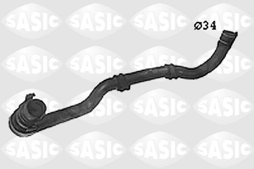 Fotografia produktu SASIC SWH0486 przewód chłodnicy Peugeot 306