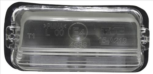 Fotografia produktu TYC 15-0219-00-2 lampa - oświetlenie tablicy rejestracyjnej Peugeot 206 98- /kpl/W5W