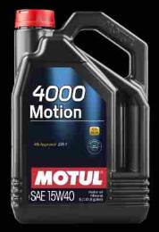 Fotografia produktu MOTUL 15W40 MOTUL olej silnikowy 15w40 4000 Motion                   4l