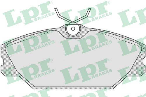 Fotografia produktu LPR 05P816 klocki hamulcowe przód Renault Laguna 4/99-           = RK008