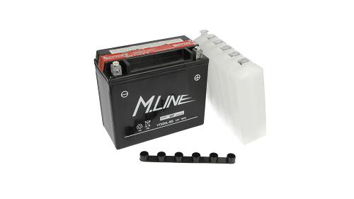Fotografia produktu M.LINE YTX20L-BS akumulator motocyklowy    18Ah/12V P+ 270A  175x86x154 AGM