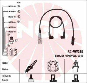 Fotografia produktu NGK RC-VW215 kable zapłonowe Seat Cordoba 1.8-2.0 93- (Premium)