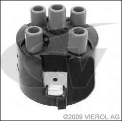 Fotografia produktu VEMO V10-70-0029 kopułka rozdzielacza VW/Audi/Ford 87- z izolatorem