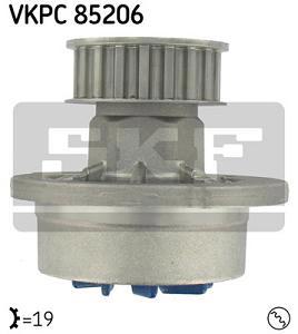 Fotografia produktu SKF VKPC85206 pompa wody Daewoo Lanos/Nexia 97- 1.4-1.5 8V/Opel 83-93 1.2-1.6i OHC