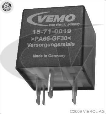 Fotografia produktu VEMO V15-71-0019 przekaźnik pompy paliwa VW Golf II/Passat 88-