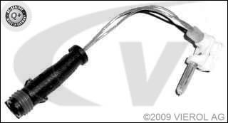 Fotografia produktu VEMO V30-72-0593 czujnik zużycia klocków ham, Mercedes C-Klasse (W203), E-Klasse (W211)