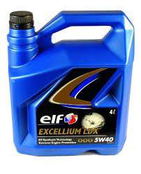 Fotografia produktu ELF ELF 5W40-EX/4L olej silnikowy 5W40 Excellium LDX/Evolution 900 NF        4L