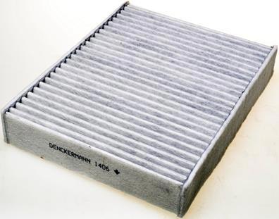 Fotografia produktu DENCKERMANN M110866K filtr kabinowy BMW 1 F20, 3 F30 10- (węglowy)