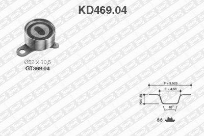 Fotografia produktu SNR KD469.04 zestaw rozrządu Toyota