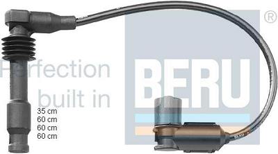 Fotografia produktu BERU ZEF 1160 kable zapłonowe Opel Corsa 1.4 95- (Premium)