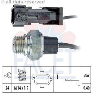 Fotografia produktu FACET 7.0144 czujnik ciśnienia oleju Saab