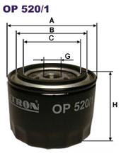 Fotografia produktu FILTRON OP520/1 filtr oleju Polonez 1.5/1.6
