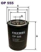 Fotografia produktu FILTRON OP555 filtr oleju Chevrolet/Daihatsu