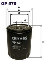 Fotografia produktu FILTRON OP578 filtr oleju Fiat Uno -85 0.9