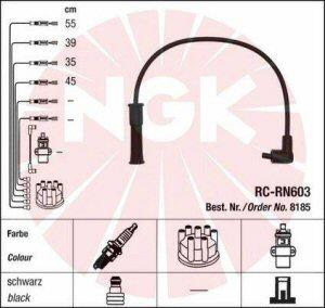 Fotografia produktu NGK RC-RN603 kable zapłonowe Renault Clio 1.1, 1.2, Kangoo 1.2, Twingo 1.2,