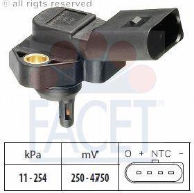 Fotografia produktu FACET 10.3012 czujnik ciśnienia powietrza Audi/VW 1.8T/1.9-2.5TDI