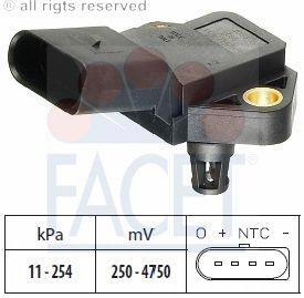 Fotografia produktu FACET 10.3083 czujnik podciśnienia-Map Sensor Skoda Fabia 1.4 TDI 00-