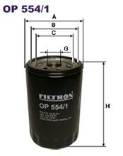 Fotografia produktu FILTRON OP554/1 filtr oleju Citroen Fiat Iveco