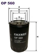 Fotografia produktu FILTRON OP560 filtr oleju VW Transporter 1.6-2.1 85-92