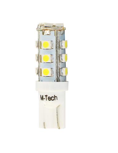 Fotografia produktu M-TECH L077W dioda LED L077 - W5W 16xSMD3528 biala