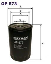 Fotografia produktu FILTRON OP573 filtr oleju Mercedes W124/201 benzyna
