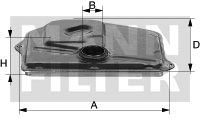 Fotografia produktu MANN-FILTER H199 filtr oleju Mercedes W123 diesel do skrzyni biegów