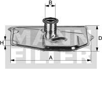 Fotografia produktu MANN-FILTER H199/3 filtr oleju Mercedes W123 200 77- do skrzyni biegów